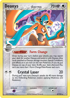 Deoxys Reverse Holo from Holon Phantoms - Pokemon Card