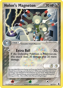 Holon's Magneton Reverse Holo from Delta Species - Pokemon Card