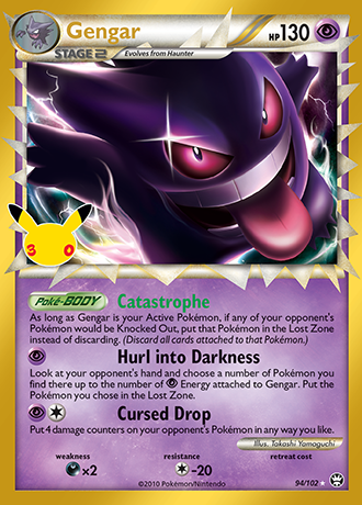 Gengar 94/102 — 30th Celebration Classic Collection