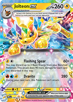 Jolteon ex - Prismatic Evolutions