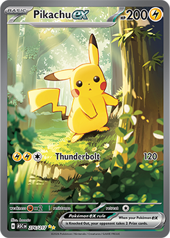 Pikachu ex 276/217 — Ascended Heroes