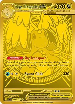 Mega Dragonite ex from Ascended Heroes - Pokemon Card