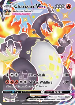Charizard VMAX from Shining Fates - Pokemon Card