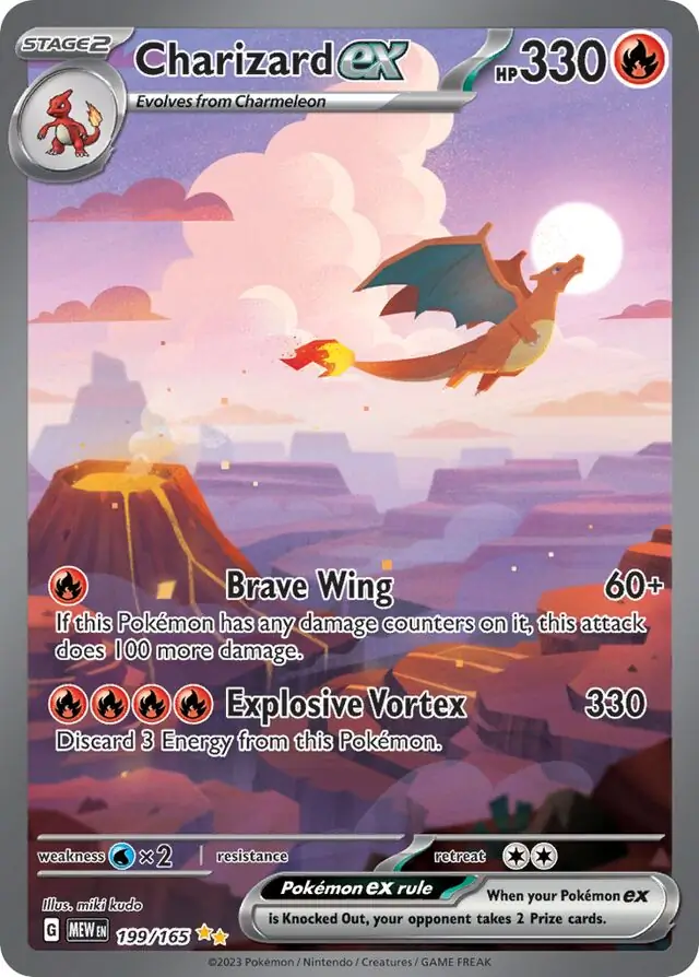 Charizard ex - Pokemon Card 151