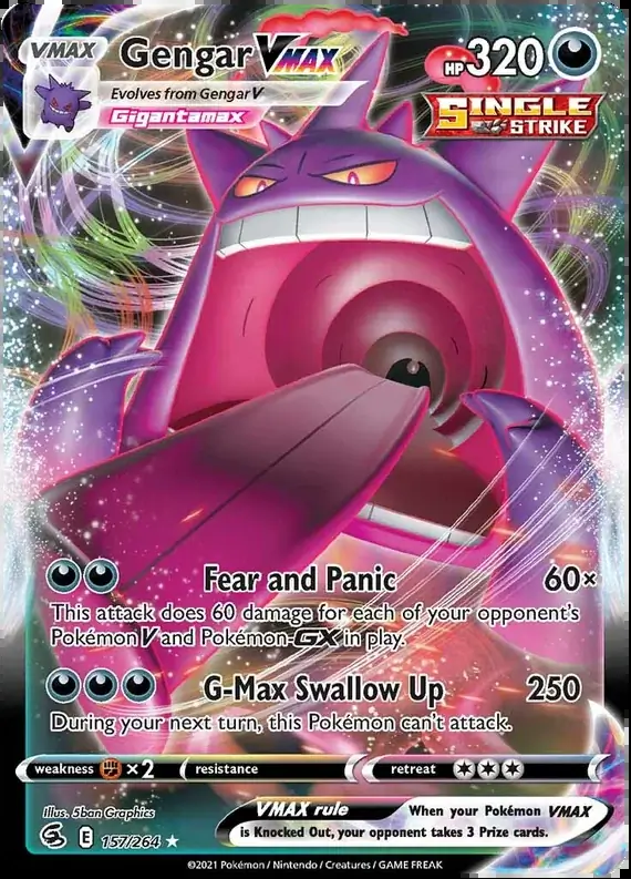 Gengar VMAX - Fusion Strike