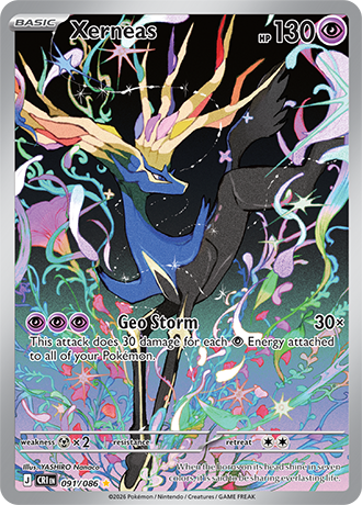 Xerneas 091/086 — Chaos Rising