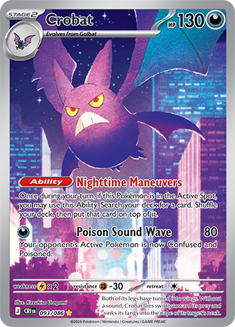 Crobat 093/086 — Chaos Rising