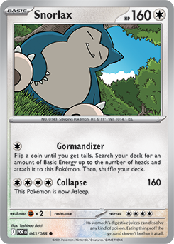 Snorlax 063/088 — Perfect Order