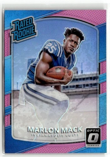 Marlon Mack #152 2017 Panini Donruss Optic card