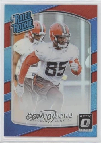 David Njoku #164 2017 Panini Donruss Optic card