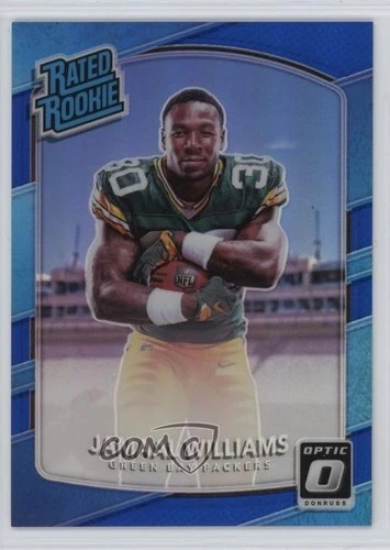 Jamaal Williams #167 2017 Panini Donruss Optic card