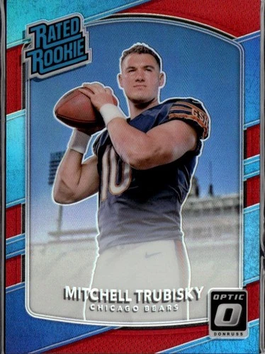 Mitchell Trubisky #178 2017 Panini Donruss Optic card
