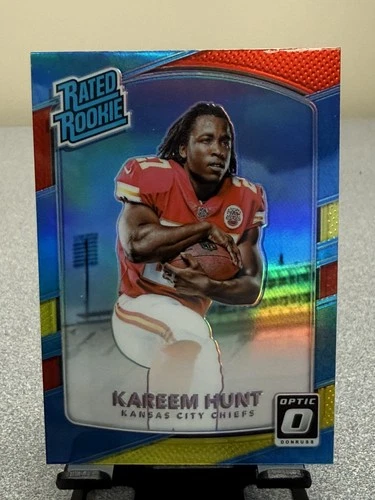 Kareem Hunt #182 2017 Panini Donruss Optic card