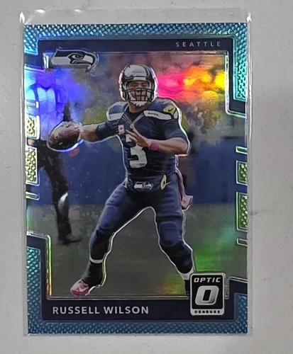 Russell Wilson #6 2017 Panini Donruss Optic card