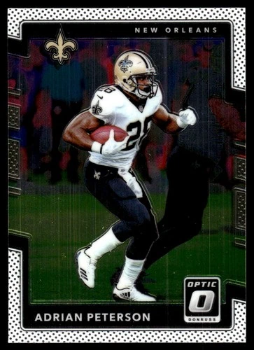 Adrian Peterson #82 2017 Panini Donruss Optic card