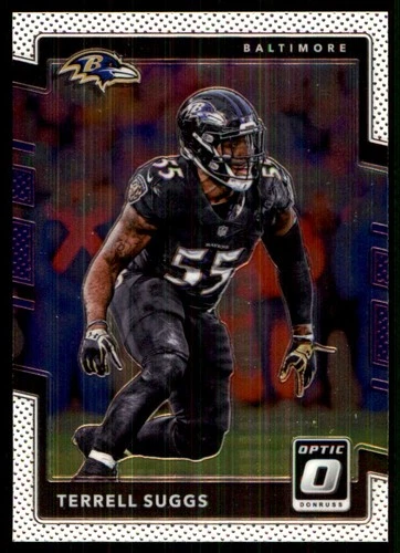 Terrell Suggs #86 2017 Panini Donruss Optic card