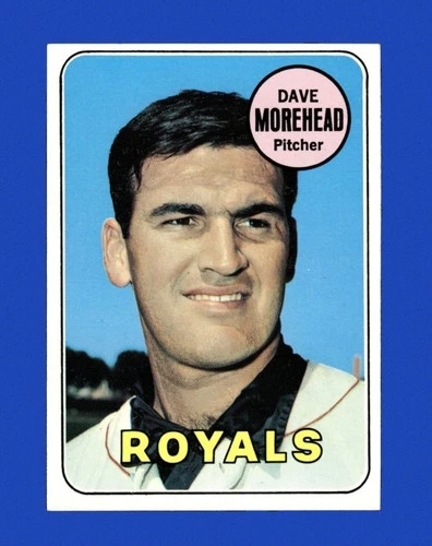 Dave Morehead #29 1969 Topps card