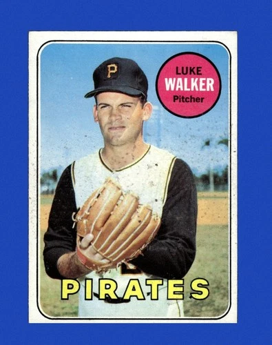 Luke Walker #36 1969 Topps card
