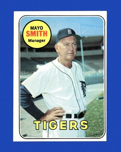 Mayo Smith #40 1969 Topps card