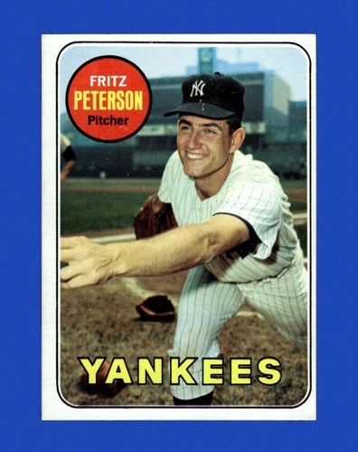 Fritz Peterson #46 1969 Topps card