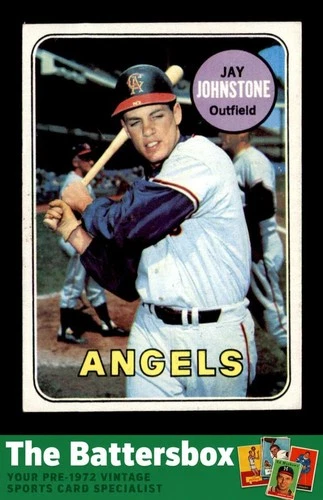 Jay Johnstone #59 1969 Topps card