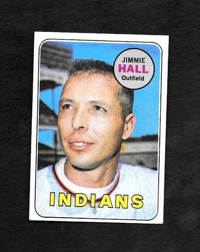 Jimmie Hall #61 1969 Topps card