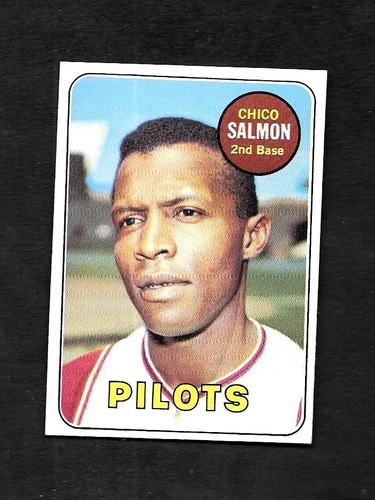 Chico Salmon #62 1969 Topps card