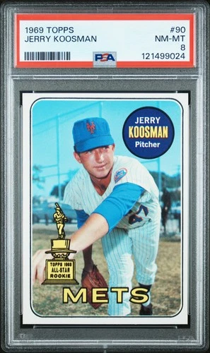 Jerry Koosman #90 1969 Topps card