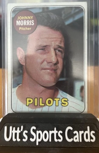 Johnny Morris #111 1969 Topps card