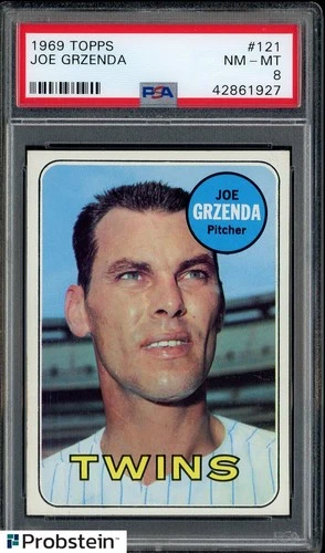 Joe Grzenda #121 1969 Topps card