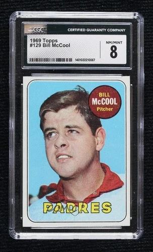 Bill McCool #129 1969 Topps card