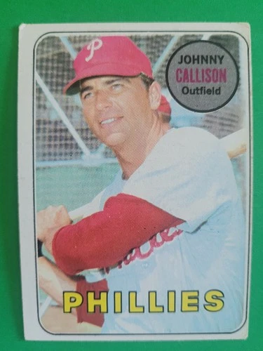 Johnny Callison #133 1969 Topps card