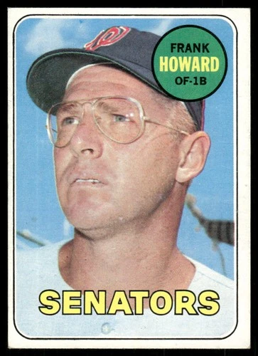 Frank Howard #170 1969 Topps card