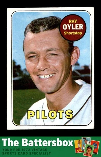 Ray Oyler #178 1969 Topps card