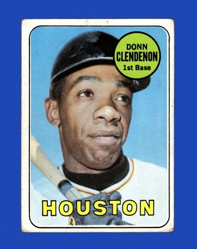 Donn Clendenon #208 1969 Topps card