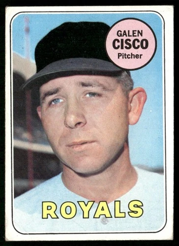 Galen Cisco #211 1969 Topps card
