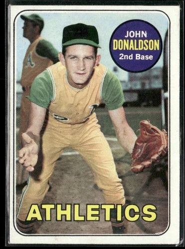 John Donaldson #217 1969 Topps card