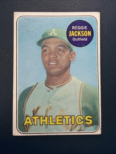 Reggie Jackson #260 1969 Topps card