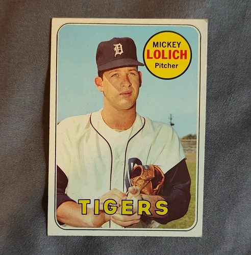 Mickey Lolich #270 1969 Topps card
