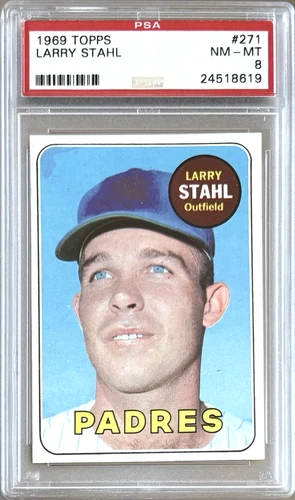Larry Stahl #271 1969 Topps card