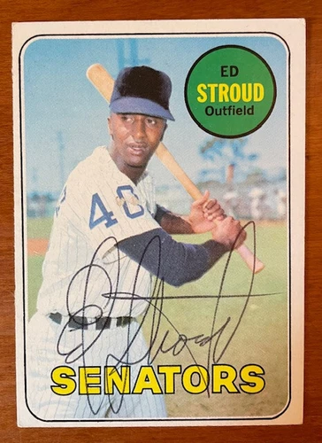 Ed Stroud #272 1969 Topps card