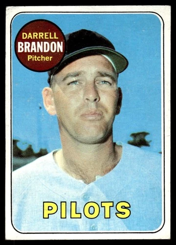Darrell Brandon #301 1969 Topps card