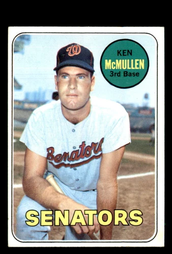 Ken McMullen #319 1969 Topps card