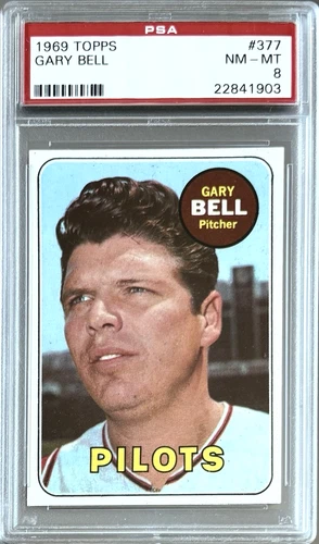 Gary Bell #377 1969 Topps card
