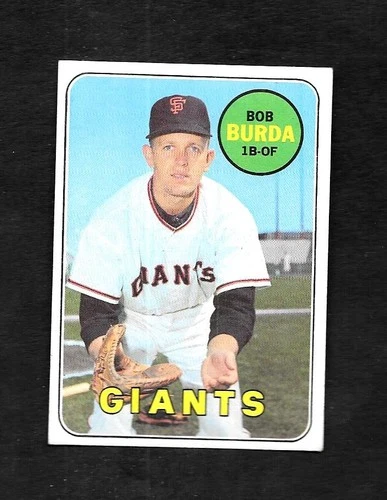 Bob Burda #392 1969 Topps card