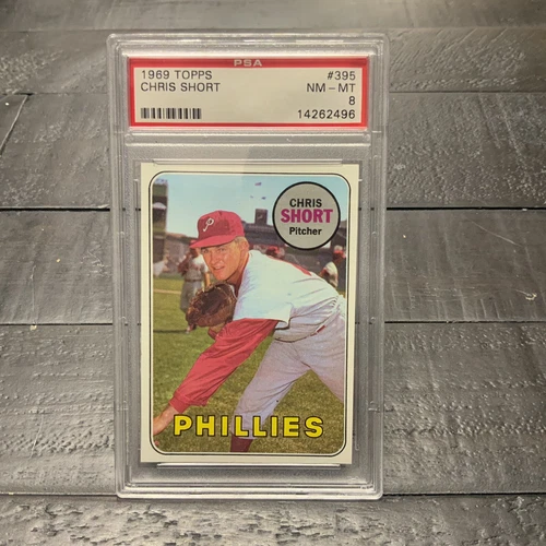 Chris Short #395 1969 Topps card