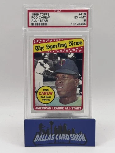 Rod Carew #419 1969 Topps card