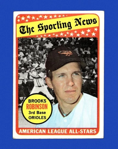 Brooks Robinson #421 1969 Topps card