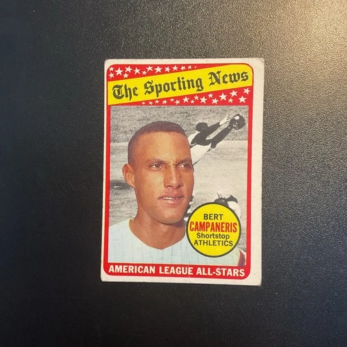 Bert Campaneris #423 1969 Topps card