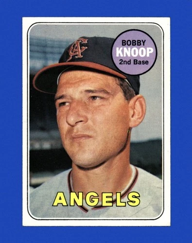 Bobby Knoop #445 1969 Topps card